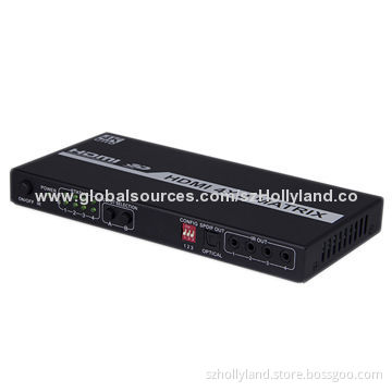 4K HDMI Switcher, 4x2, 1.4, Arc Function, 8kV ESD Protection